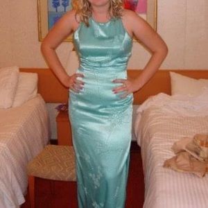 Showtime collection pageant beaded turquoise teal dress open back 12